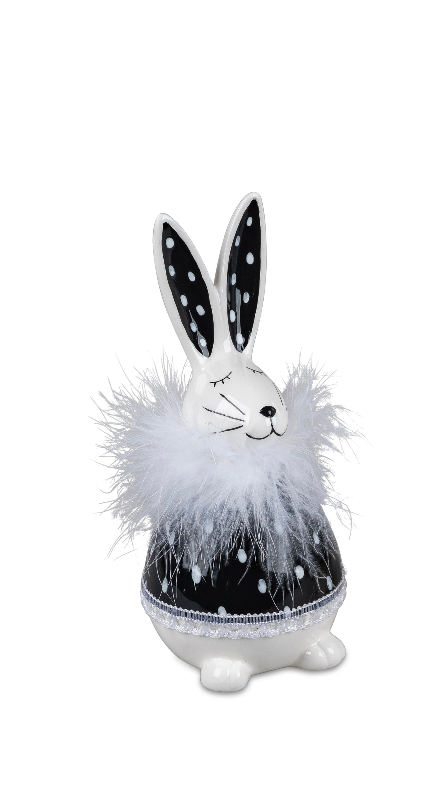 Hasenfigur mit Feder (2-3)