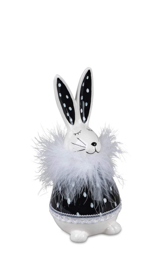 Hasenfigur mit Feder (2-3)