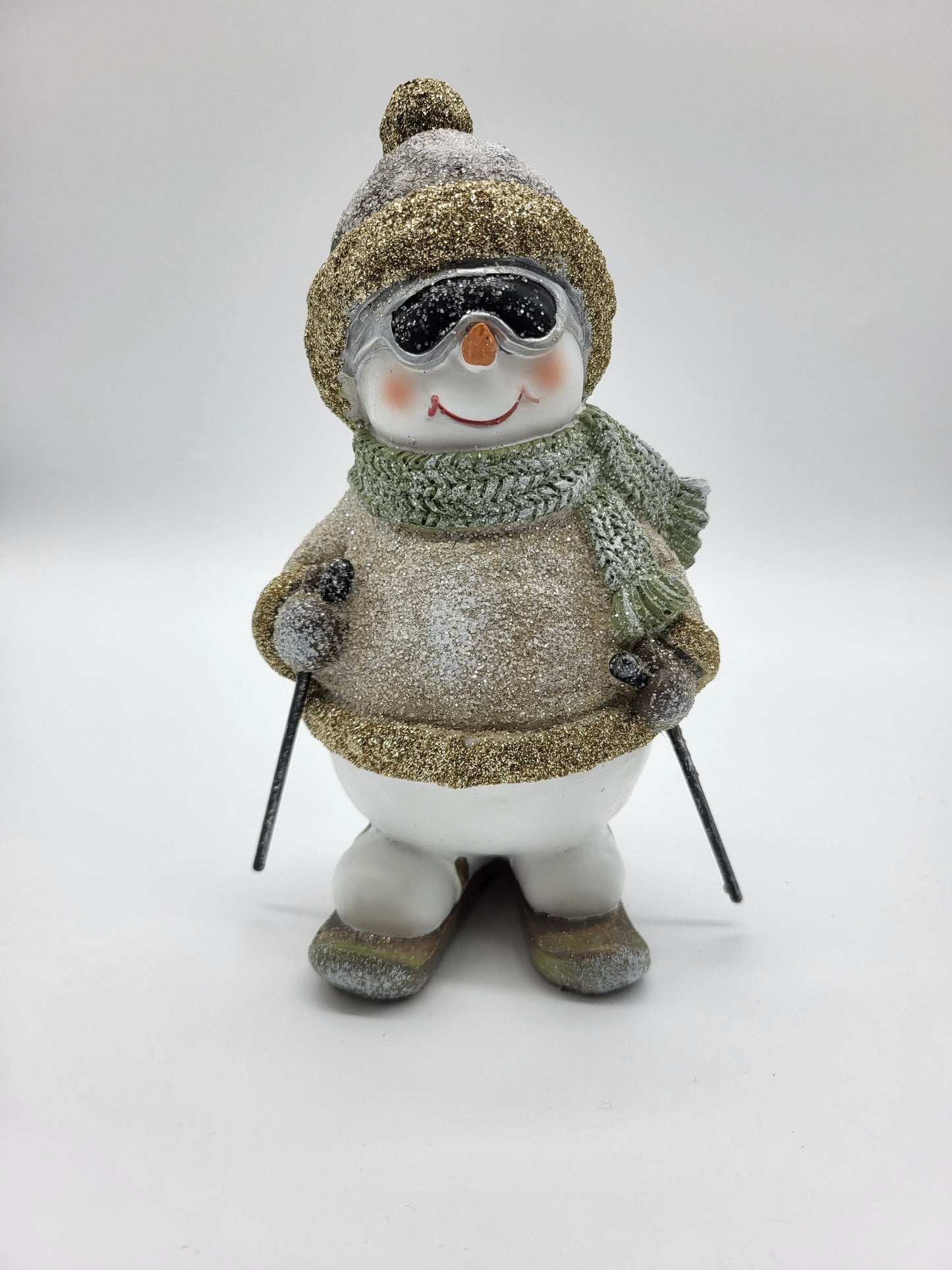 Schneemann auf Skier (2-4)