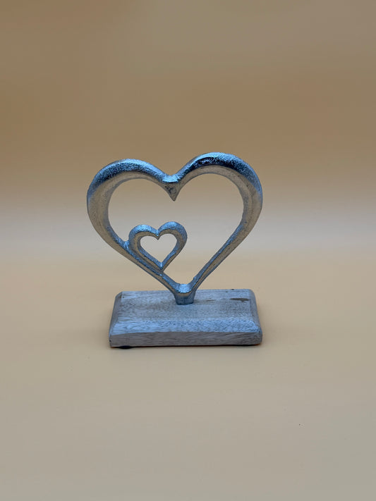 Herz Aufsteller 14 cm (3-3)