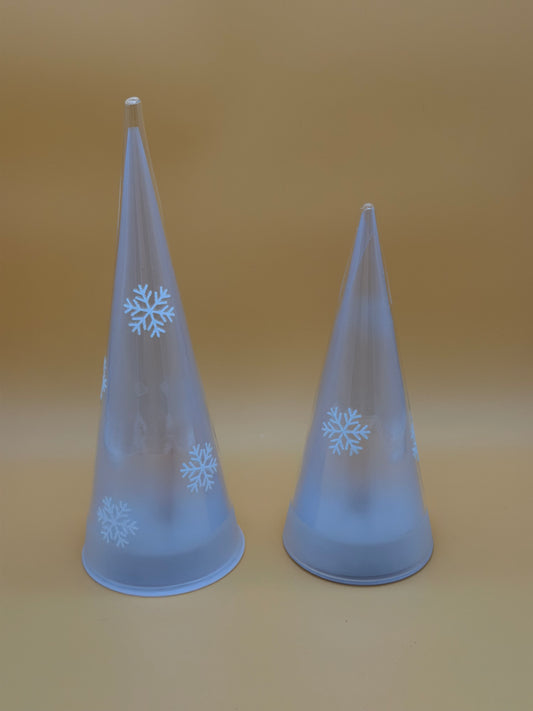 Kegel Sterne beleuchtet (1-4)