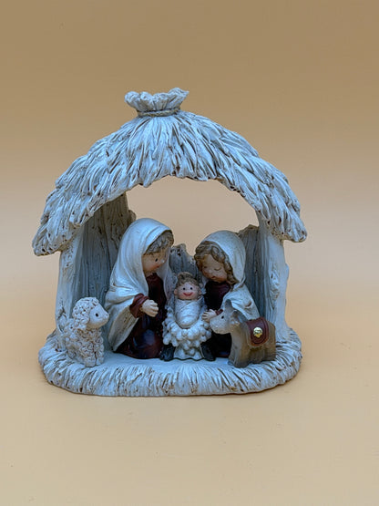 Mini Krippe Familie (10-2)