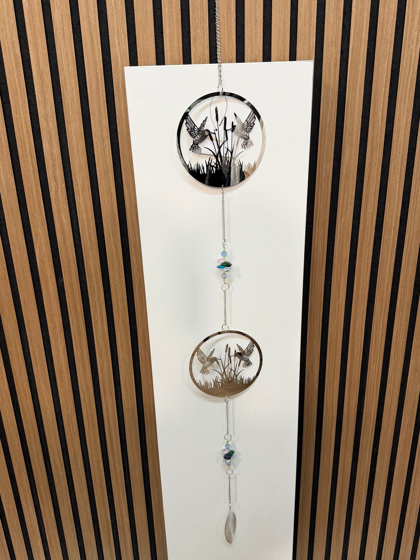 Hänger mit Kristall 86 cm (9-4)