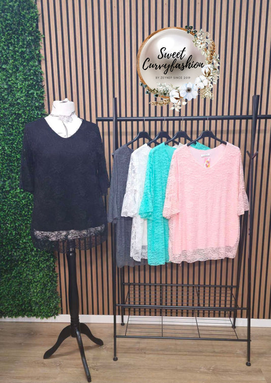 Spitzen Blusen Onesize